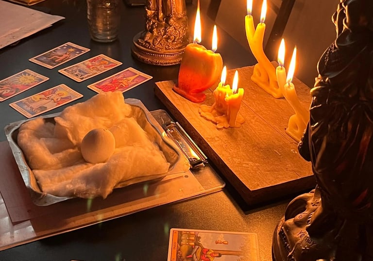 Ritual de magia blanca y roja para amarres y endulzamientos por la Bruja Samara
