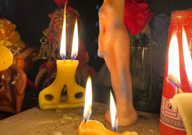 Ritual esoterico para atraer el alma gemela con velas consagradas y formulas de magia ancestral