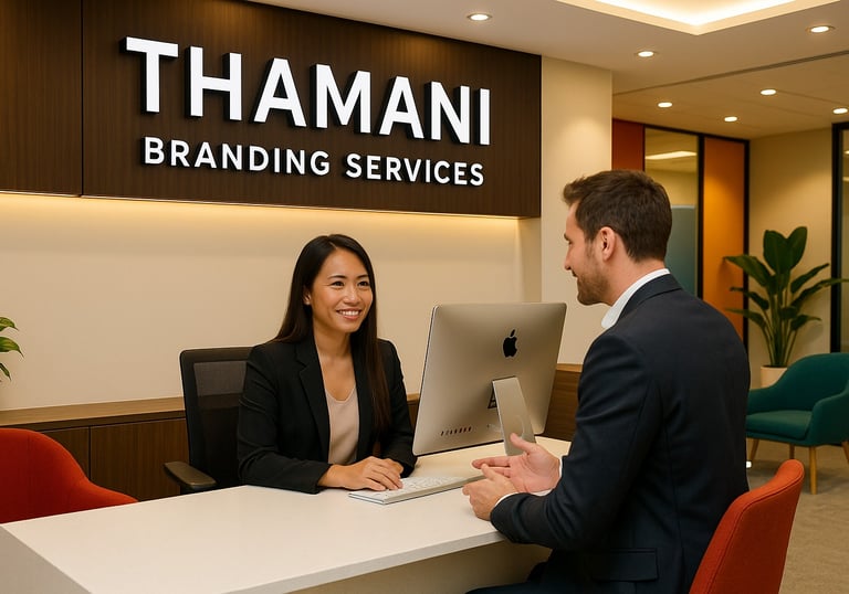 Thamani Branding Services Office 