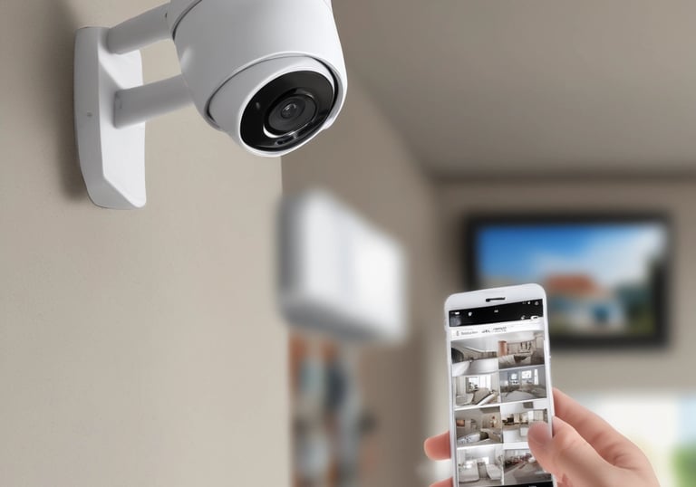 a man riding a skateboard down a street next to tall buildings