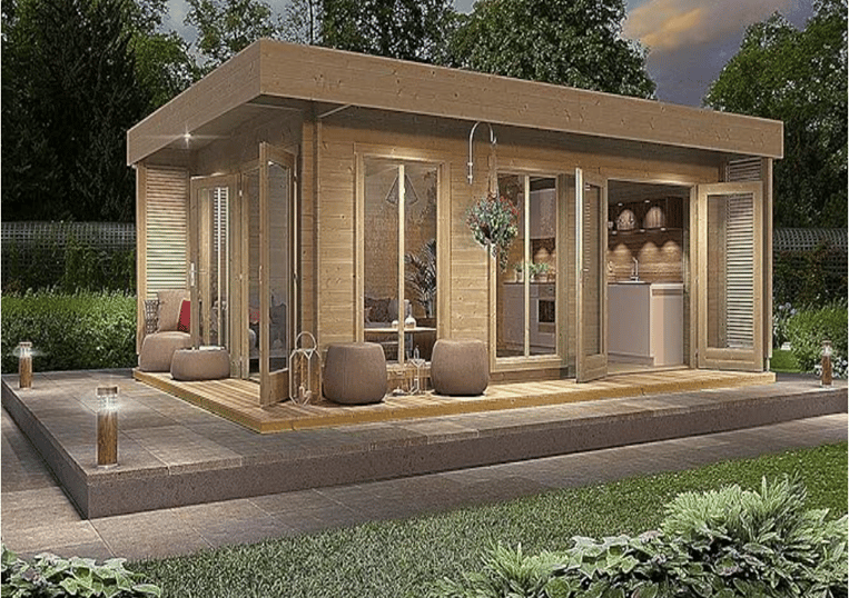 Over 400 sqft of living, shop, office, DYI, a variety  of space usage