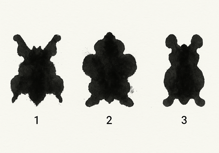 avenir a travers les taches d'encre