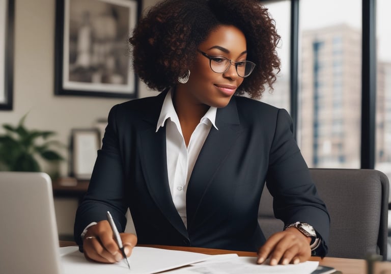 An old wooden house with a brown tiled roof stands in front of two modern high-rise apartment buildings. The house has a weathered appearance with a small window, and there is a 'for sale' sign on the side. The modern buildings behind are much taller, with multiple balconies and windows. The sky is a clear blue.