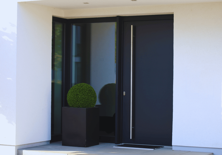 Entrance door - Window construction