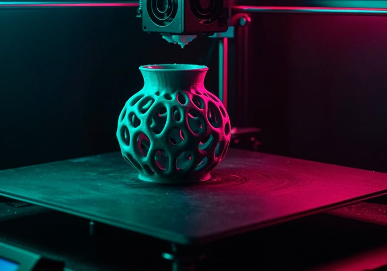 Stabile Vase aus ABS im 3D Drucker