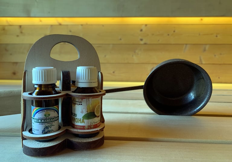 Nous avons sélectionné différentes huiles essentielles pour pouvoir faire de la vapeur bénéfique!