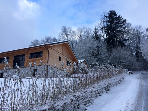La chambre des Gardannes située sur les hauteurs du village d’Etaux, à 3 min de La Roche-sur-Foron