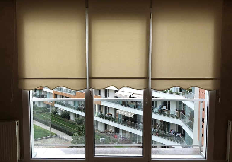 perde, pencere, cam, site uzaktan görüntüsü