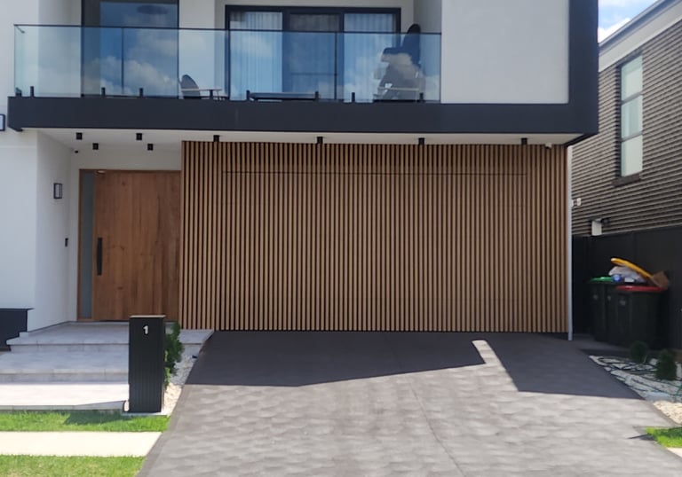 Custom Battern Garage Door