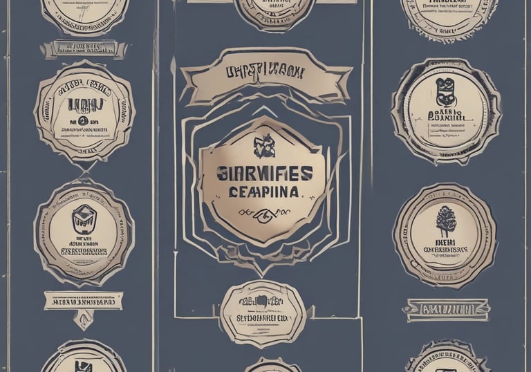 A building entrance with metal barred doors and windows, featuring signs indicating it belongs to a faculty for high-quality training. The facade is white, and there are red fire extinguishers and safety notices mounted on the wall next to the entrance.