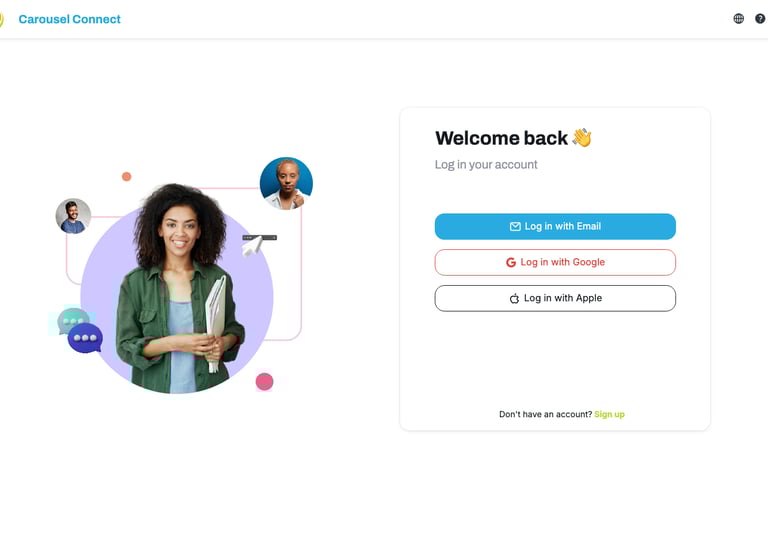 Referral Management Login Page