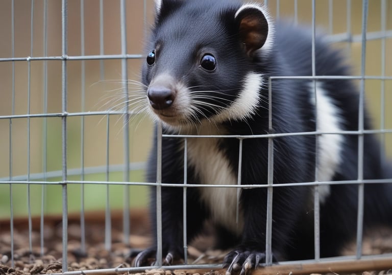 A brown insect, possibly a cricket or katydid, is perched on a rough, textured concrete surface. The insect's legs are long and slender, and it has lengthy antennae. The background is a blurred gray concrete wall, providing a stark contrast to the insect's earthy tones.
