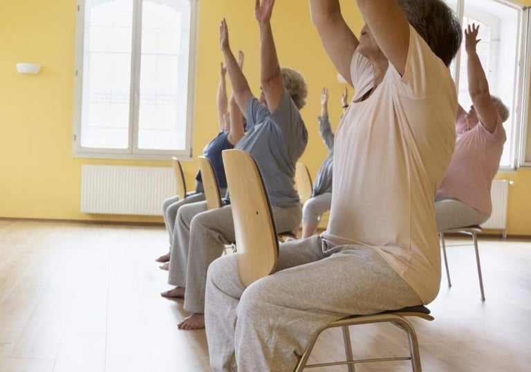 Equilibre, séniors, atelier remise en forme