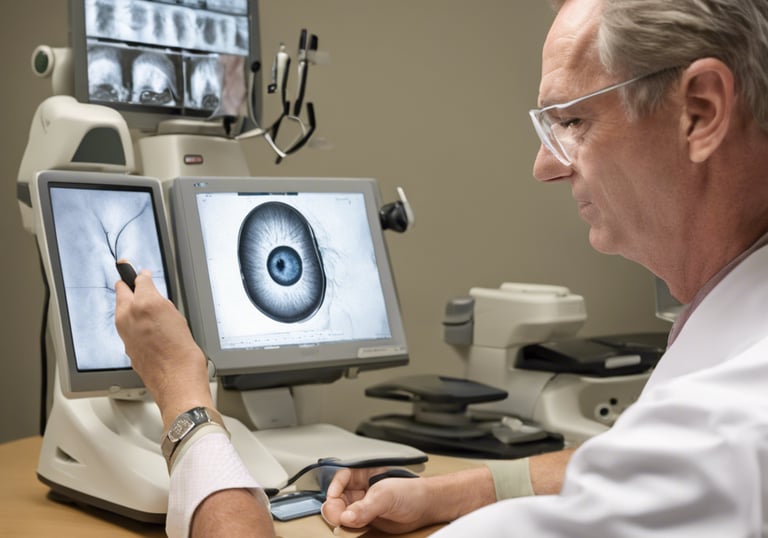 man in red puffer jacket holding remote control