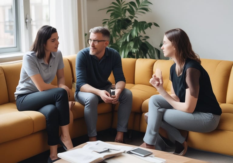 A speaker engaging an attentive audience at a conference.