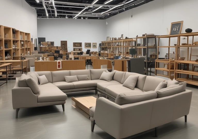 Fleet of company vehicles ready for regional project deliveries in Riviera Maya.