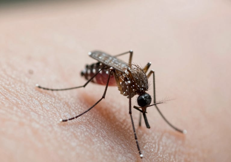 Protective gear and equipment used for pest control services displayed neatly.