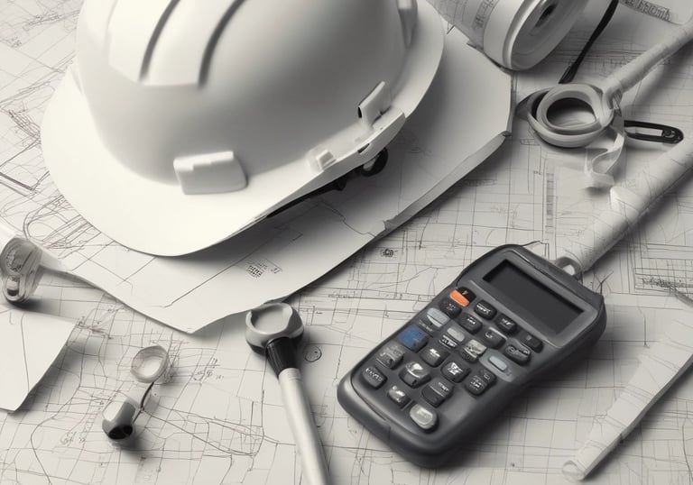 white and blue concrete 4-storey building