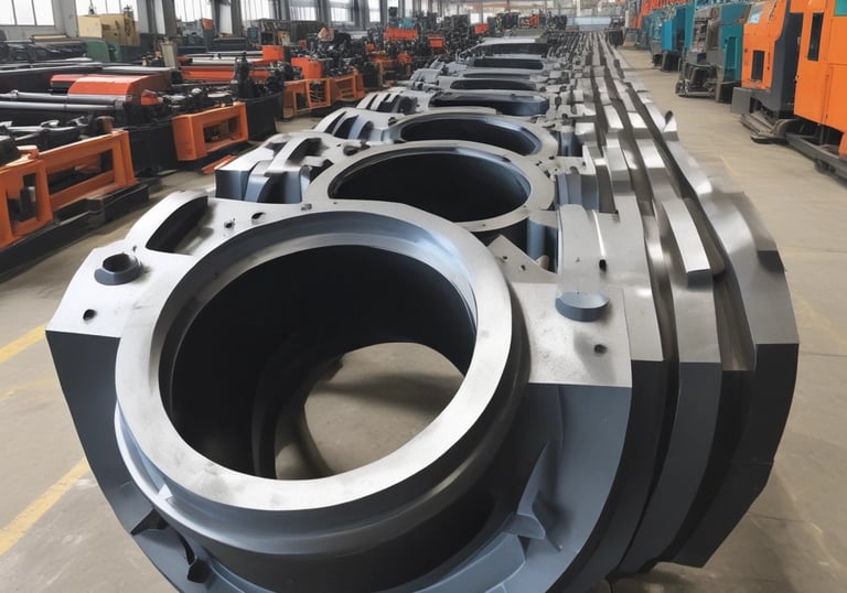 A technician inspecting a CNC machined part with measuring tools to ensure high quality and dimensional accuracy.