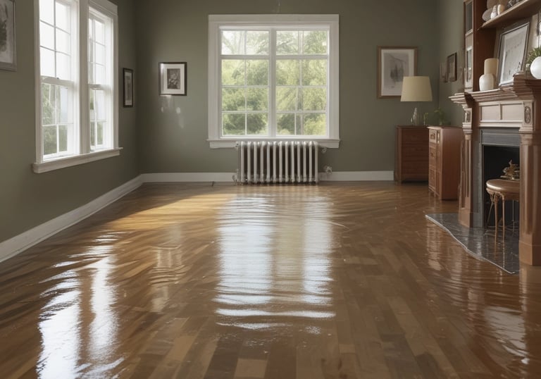 Collapsed building with debris illustrating total structural failure.