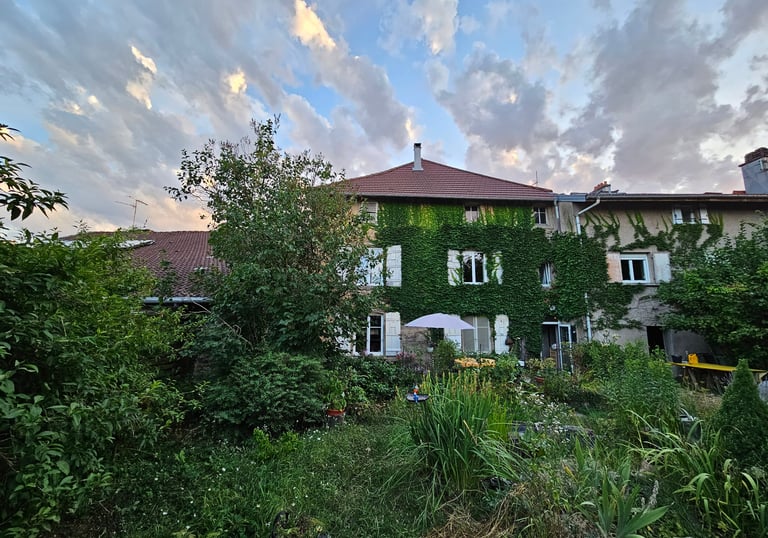 Maison d'hôte coté jardin