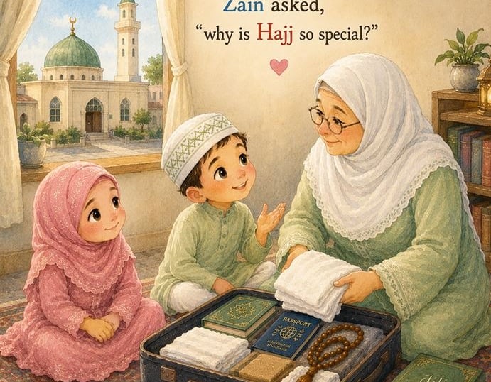 Why Hajj is so special - kids ask grandmother