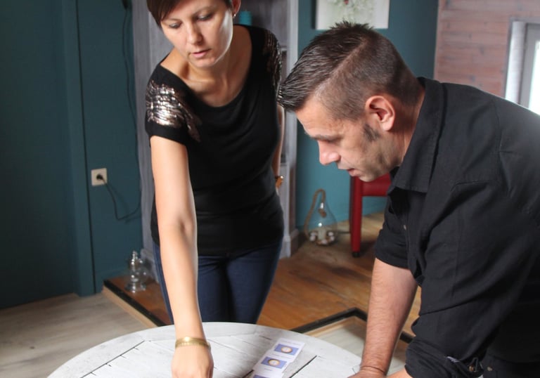 coachend aan het werk - creatief/fysiek coachen