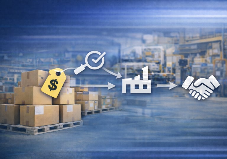 Proceso de importación y abastecimiento internacional directo de fábrica