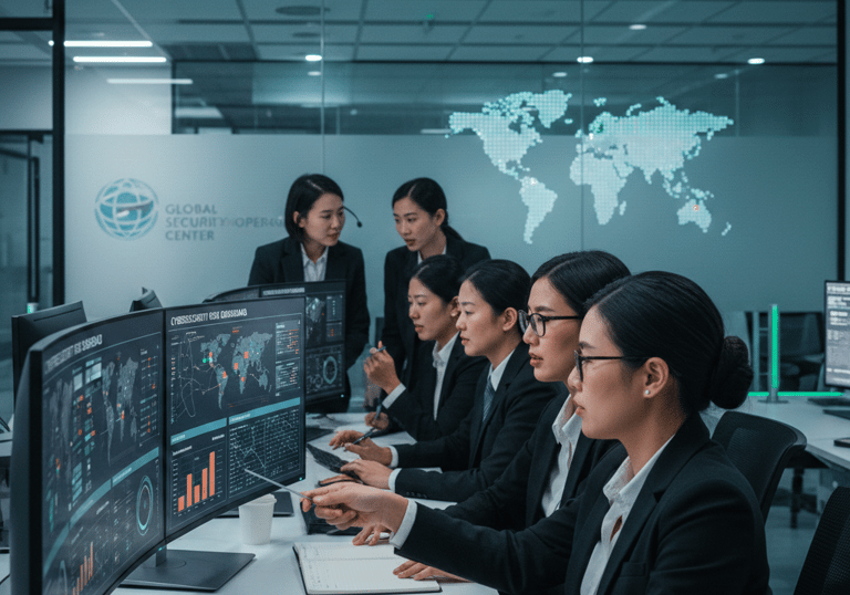 Pessoas discutindo sobre conteúdo exibido em monitor