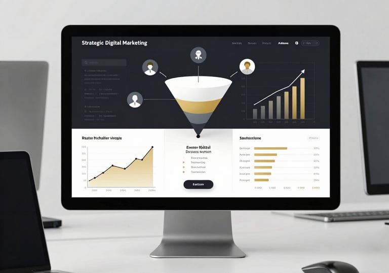 Close-up of a laptop screen showing a successful Google Ads campaign dashboard.