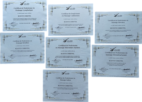 Massage Rumilly : certificats des massages relaxation et détente
