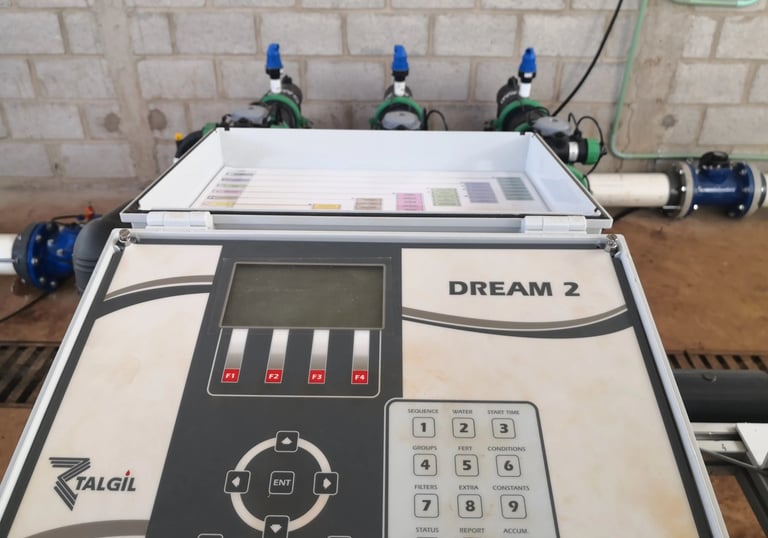 equipo de automatización para sistemas de riego