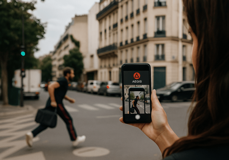Usa la app para registrar evidencia