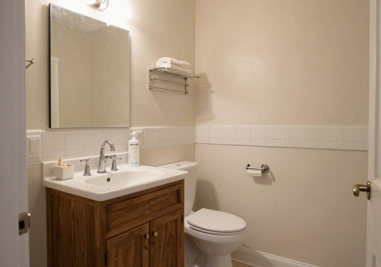 A well-maintained Cardiff garden with trimmed hedges and clean pathways.