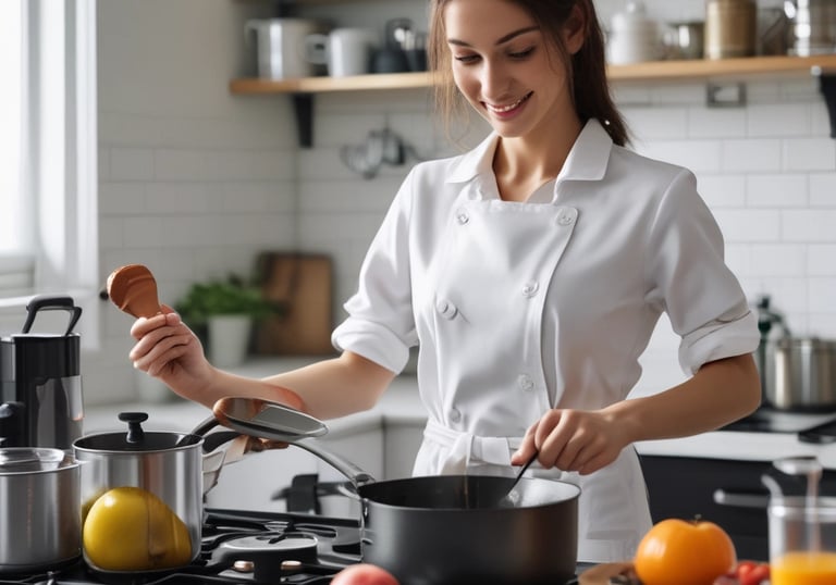 Close-up of hands packaging eco-friendly products ready for shipment.