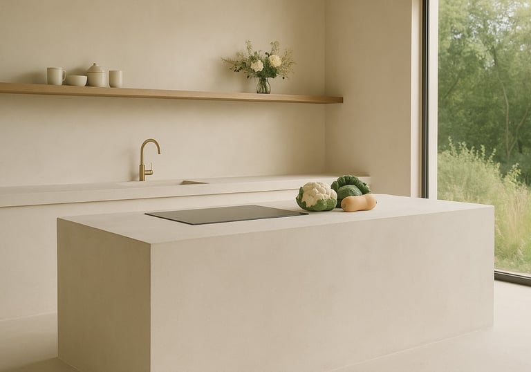 Enduit Stucco Latte hydrofuge pour votre cuisine