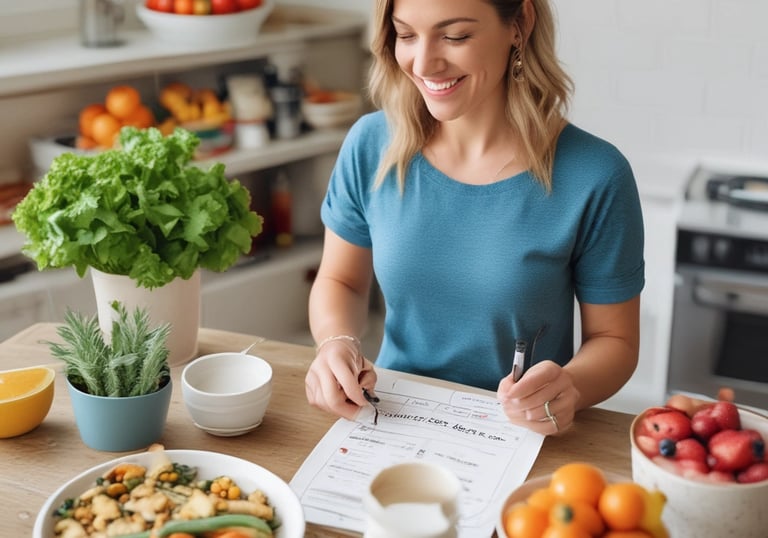 A warm, inviting clinic room with natural light and green plants, reflecting calm and healing.