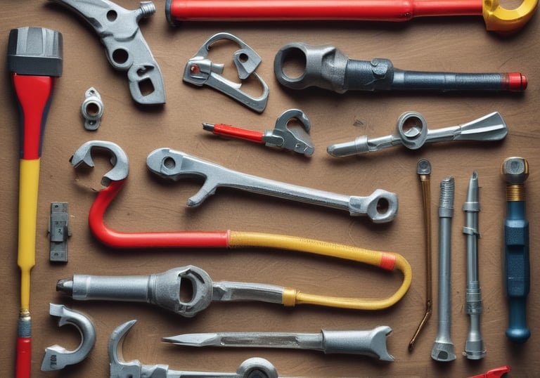 A friendly plumber smiling while explaining a repair plan to a homeowner.