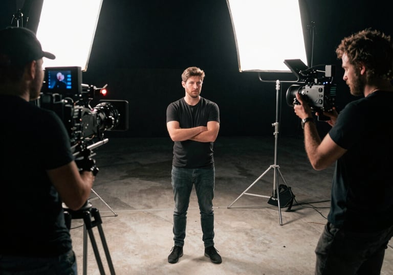 An elegant gala event with live performers and an engaged audience.