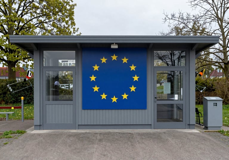 a man riding a skateboard down the side of a ramp