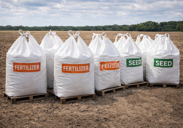 Ūkio veiklai vykdyti reikalingos žaliavos