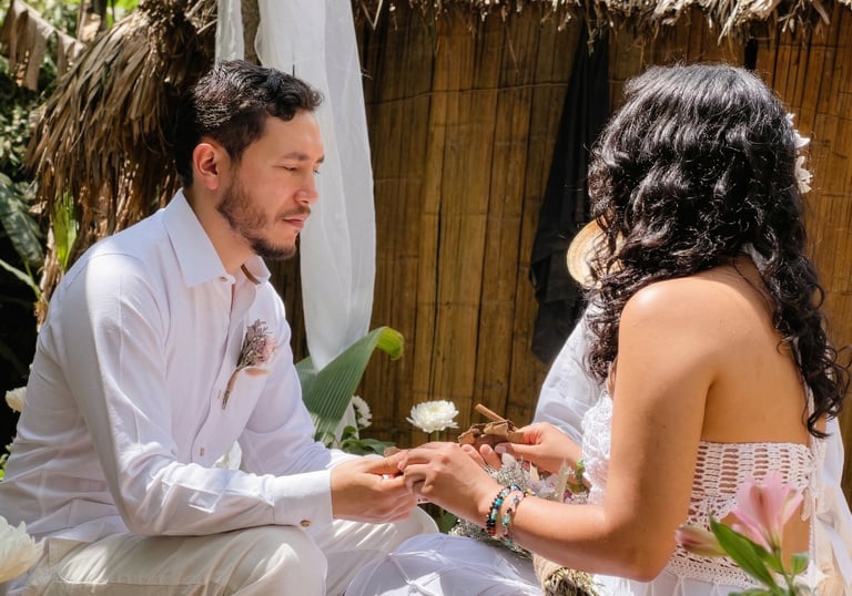 Matrimonio indígena en la sierra nevada 