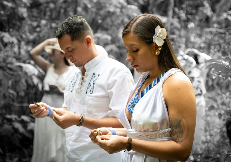 Conexion espiritual guiado por indigenas wiwa