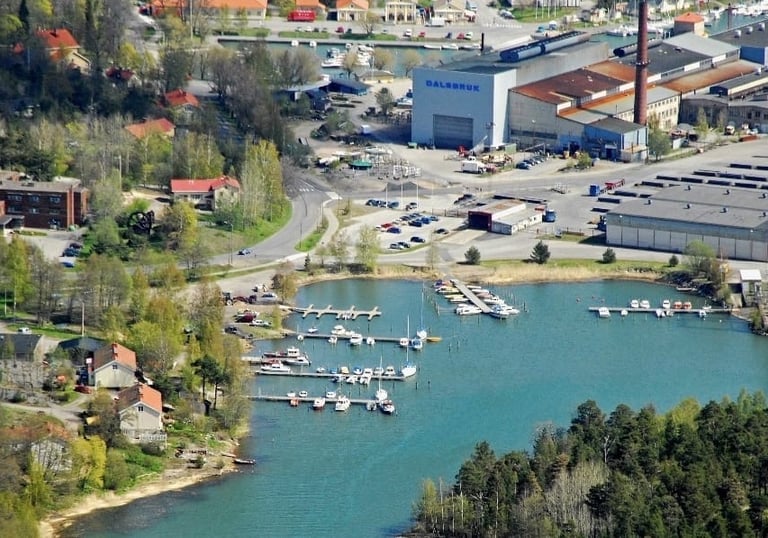 Bryggplatser i Dalsbruk