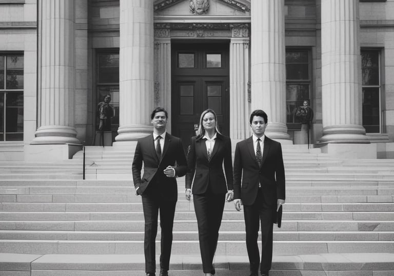 An experienced advisor reviewing documents with a CEO in a modern office.