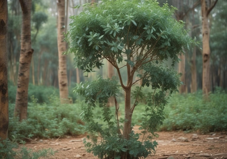 A rugged landscape of Yellowstone with wildflowers and open skies, hinting at the natural origins of the skincare.