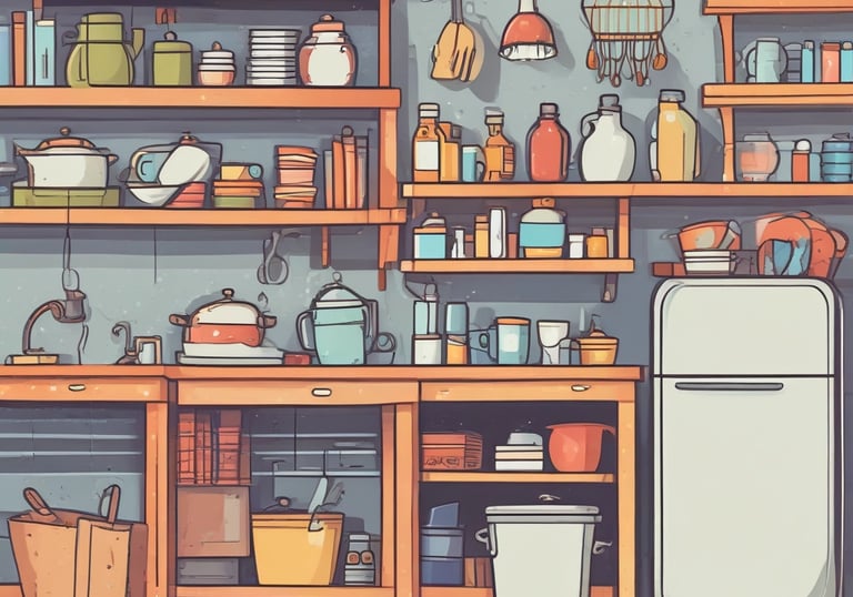 A wide shot of the Star Empora team coordinating shipments in the distribution center.