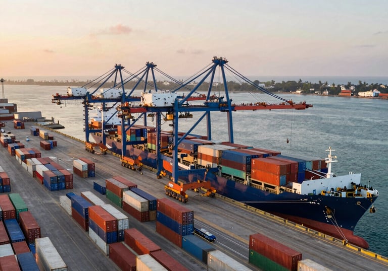 A close-up of premium wine bottles and grocery items arranged for a promotional campaign.