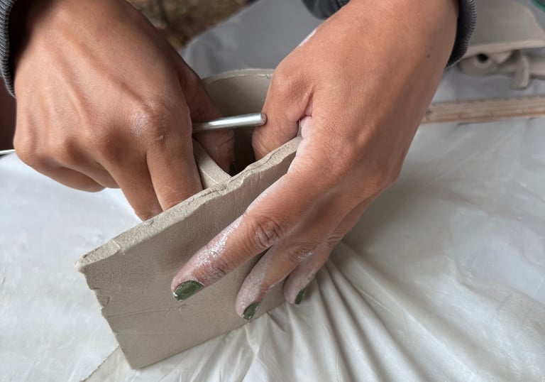 Ceramic workshops with reiki