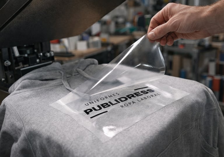 Vinilo transfer para personalizar uniformes con diseños complejos y multicolor, gran resistenciate